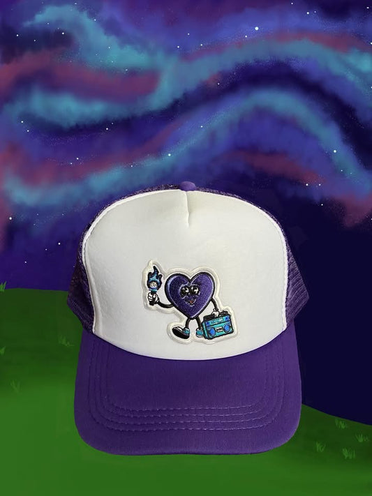 Lev Mascot Snapback Purple Colorway